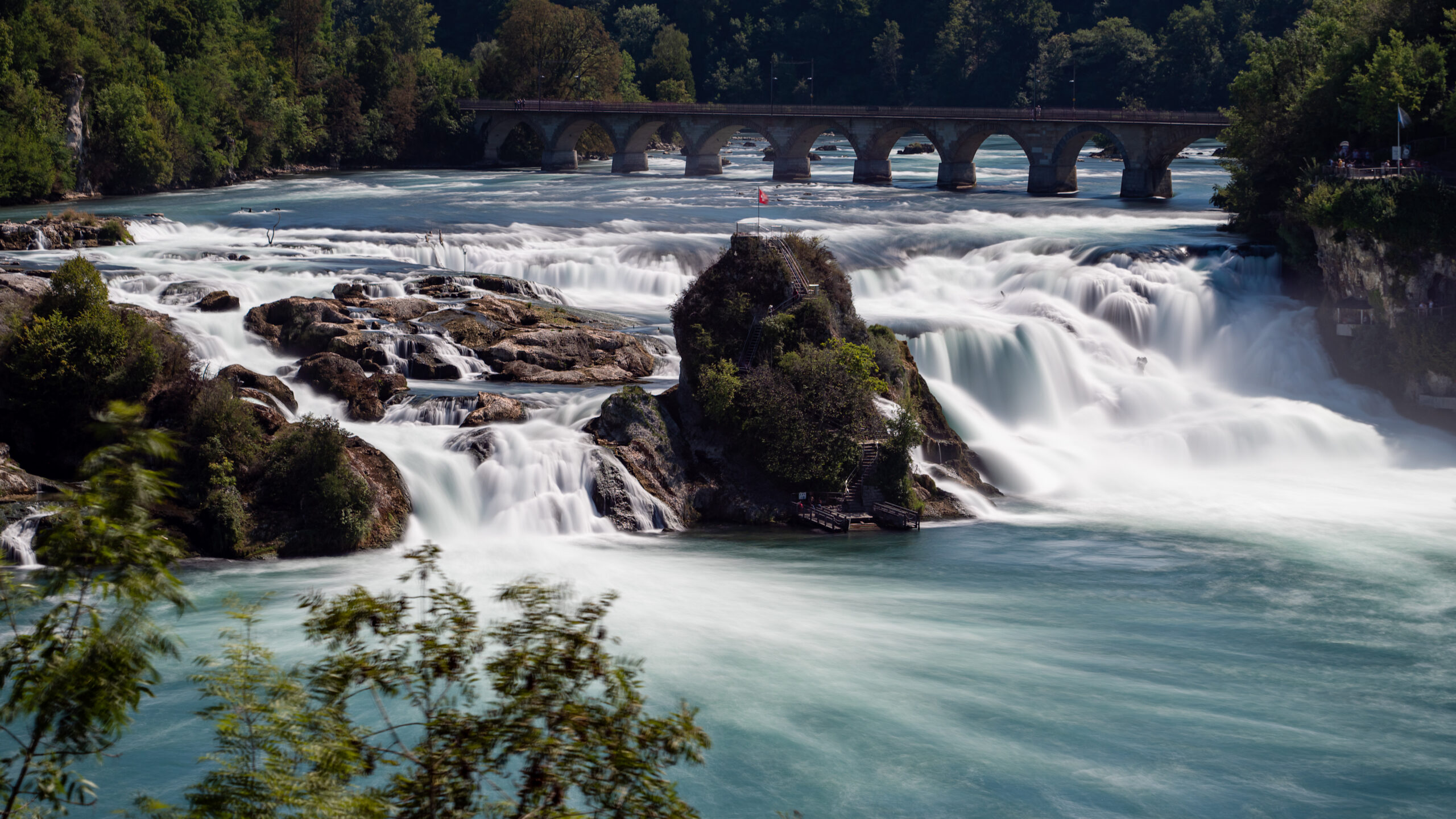 Ein Tag am größten Wasserfall Europas
